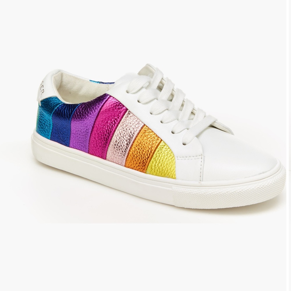 Colorful Striped Sneakers